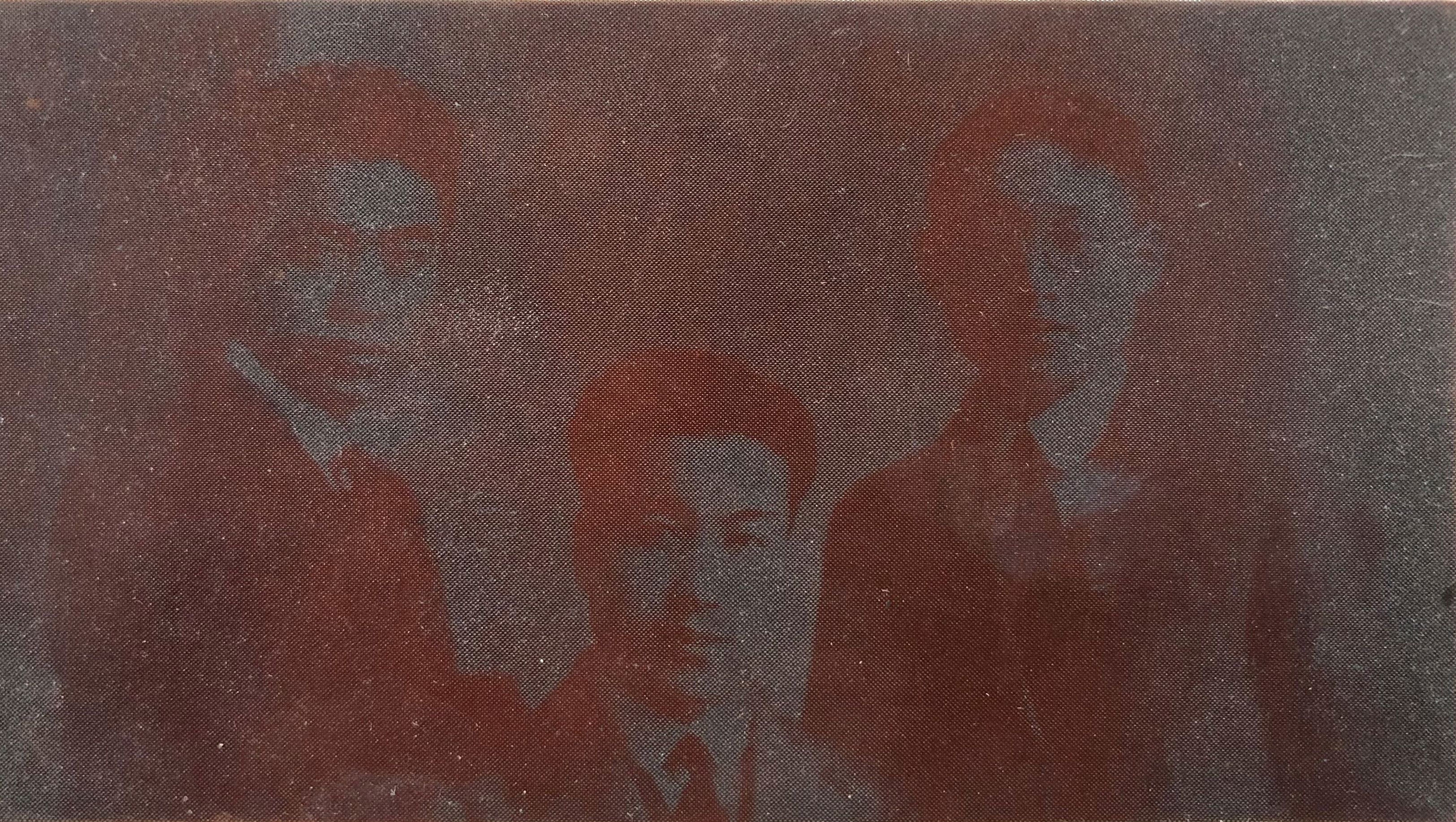 铜版照片（约1920年代周恩来合影）（捐赠者：周云辉）.jpg
